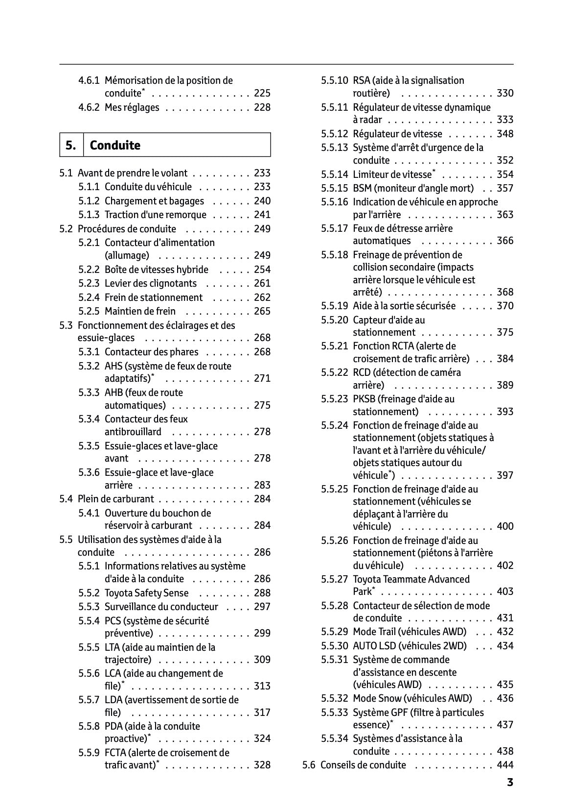 2026 Toyota RAV4 Plug-in-Hybrid Owner's Manual | French