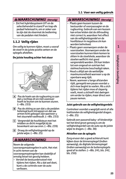 2022-2023 Toyota RAV4 Plug-in-Hybrid Owner's Manual | Dutch