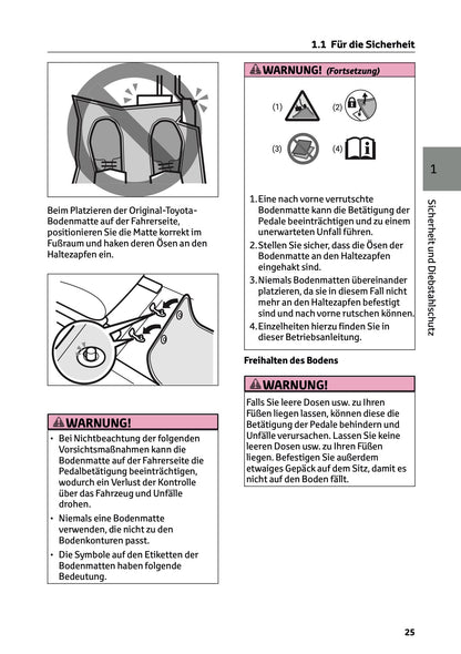 2025-2026 Toyota Urban Cruiser Owner's Manual | German
