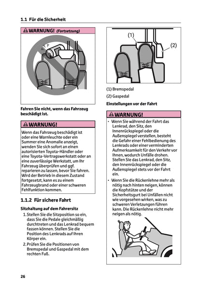 2025-2026 Toyota Urban Cruiser Owner's Manual | German