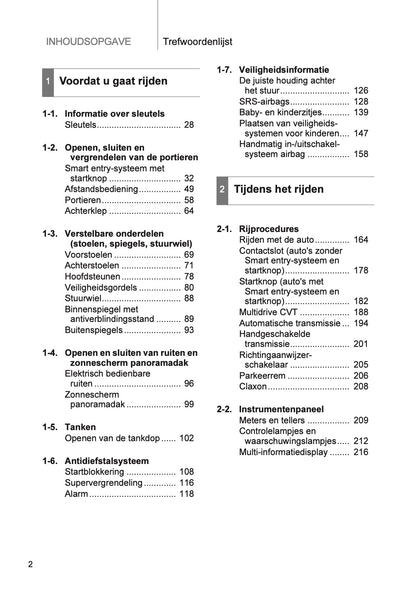 2013 Toyota Verso Owner's Manual | Dutch
