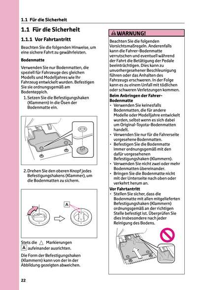 2024 Toyota Yaris Cross Hybrid Owner's Manual | German