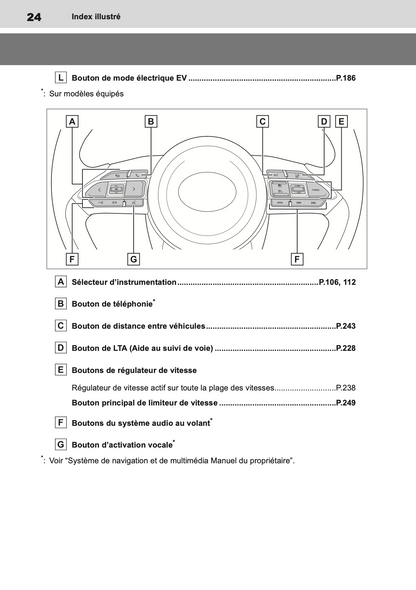 2023 Toyota Yaris Hybrid Owner's Manual | French