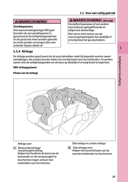 2023 Toyota Yaris Hybrid Owner's Manual | Dutch