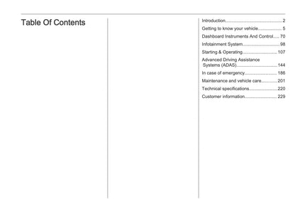 2025 Vauxhall Astra Owner's Manual | English
