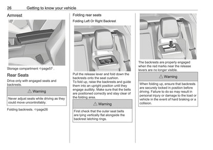 2025 Vauxhall Astra Owner's Manual | English