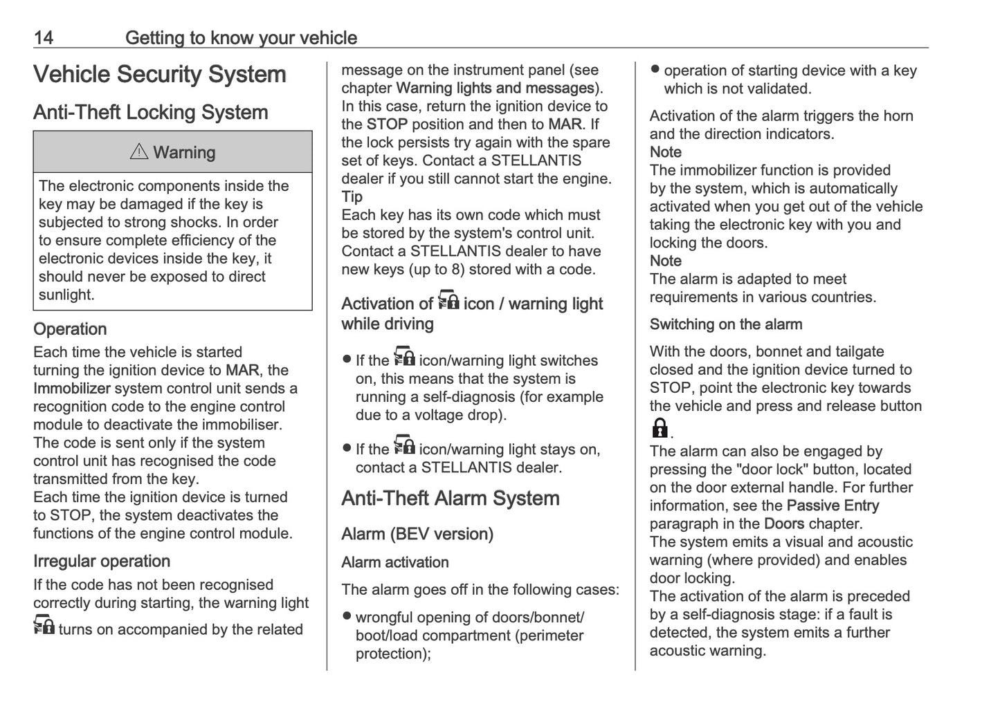 2026 Vauxhall Movano Owner's Manual | English