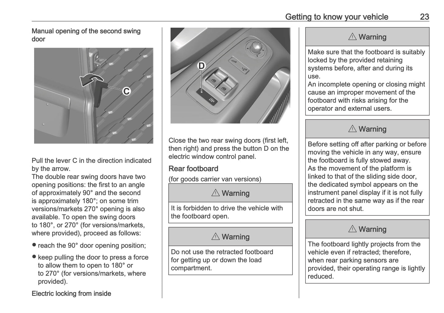 2026 Vauxhall Movano Owner's Manual | English