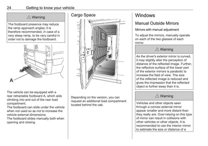 2026 Vauxhall Movano Owner's Manual | English