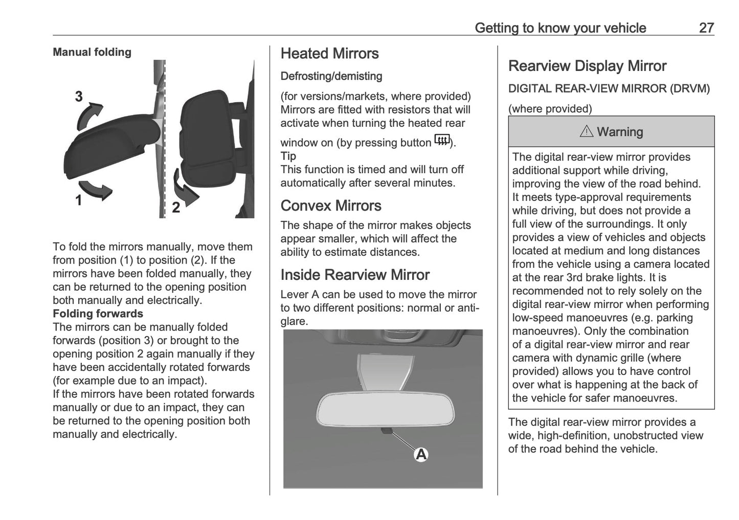 2026 Vauxhall Movano Owner's Manual | English