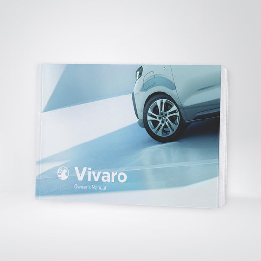 2023-2024 Vauxhall Vivaro Owner's Manual | English