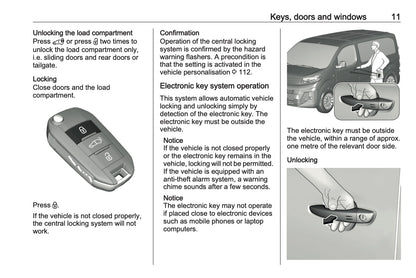 2024-2025 Vauxhall Vivaro Owner's Manual | English