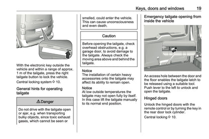2024-2025 Vauxhall Vivaro Owner's Manual | English
