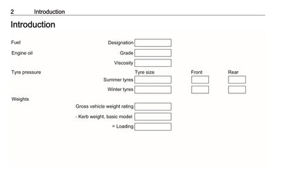 2024-2025 Vauxhall Vivaro Owner's Manual | English