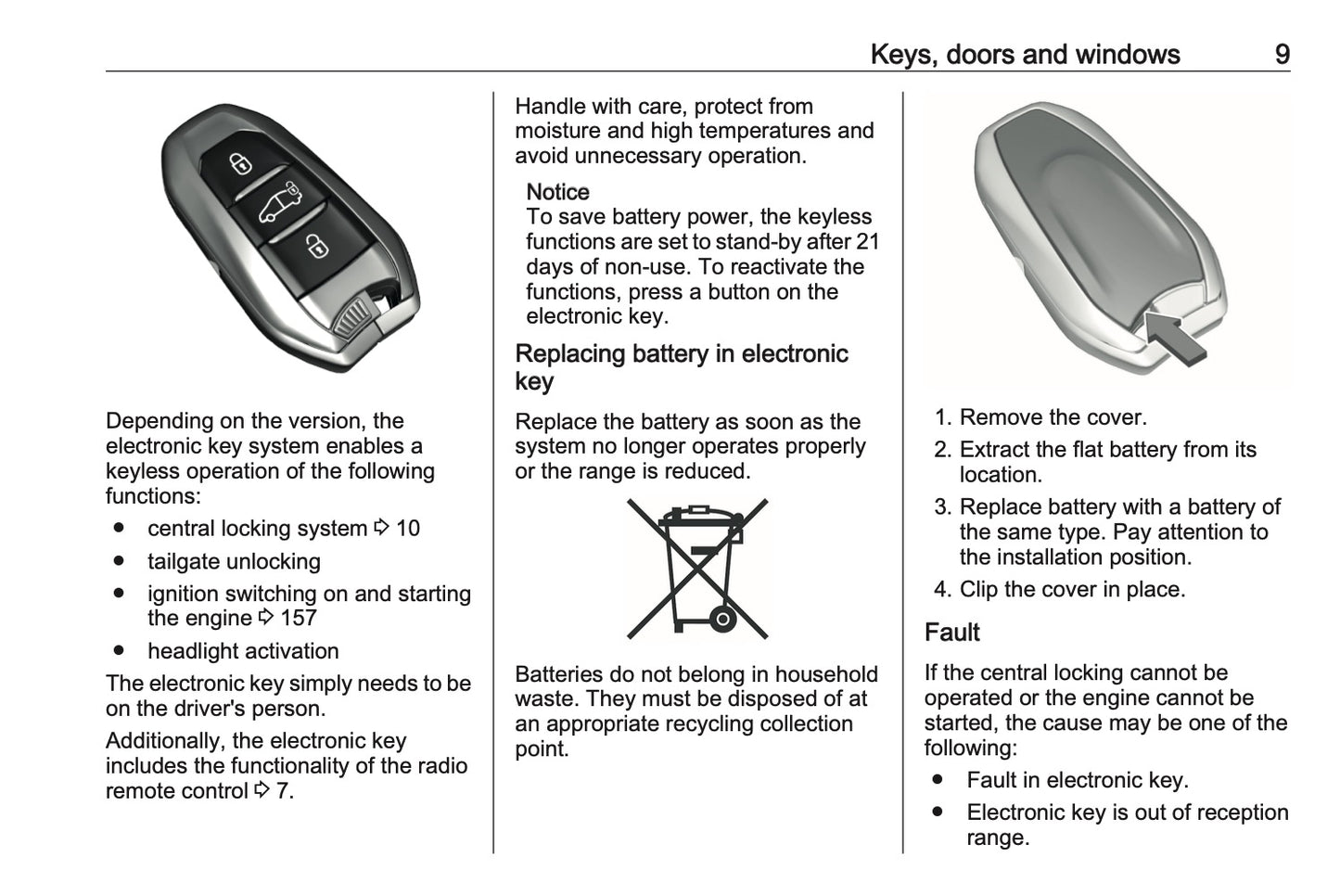 2024-2025 Vauxhall Vivaro Owner's Manual | English