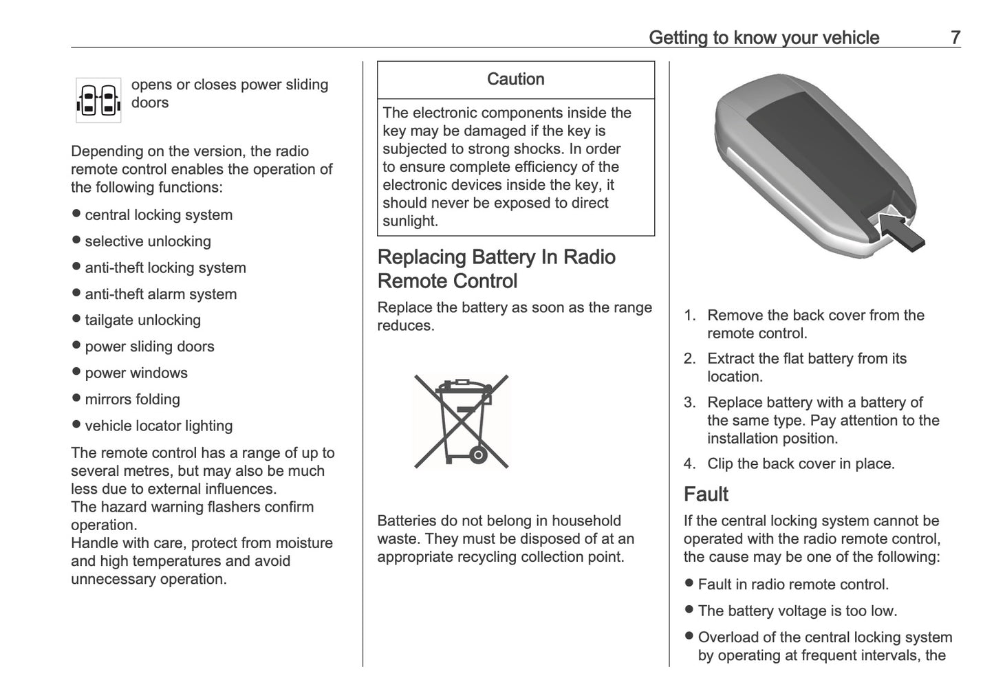 2025-2026 Vauxhall Vivaro Owner's Manual | English