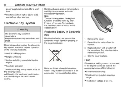 2025-2026 Vauxhall Vivaro Owner's Manual | English