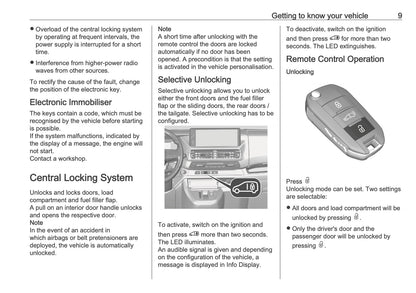 2025-2026 Vauxhall Vivaro Owner's Manual | English