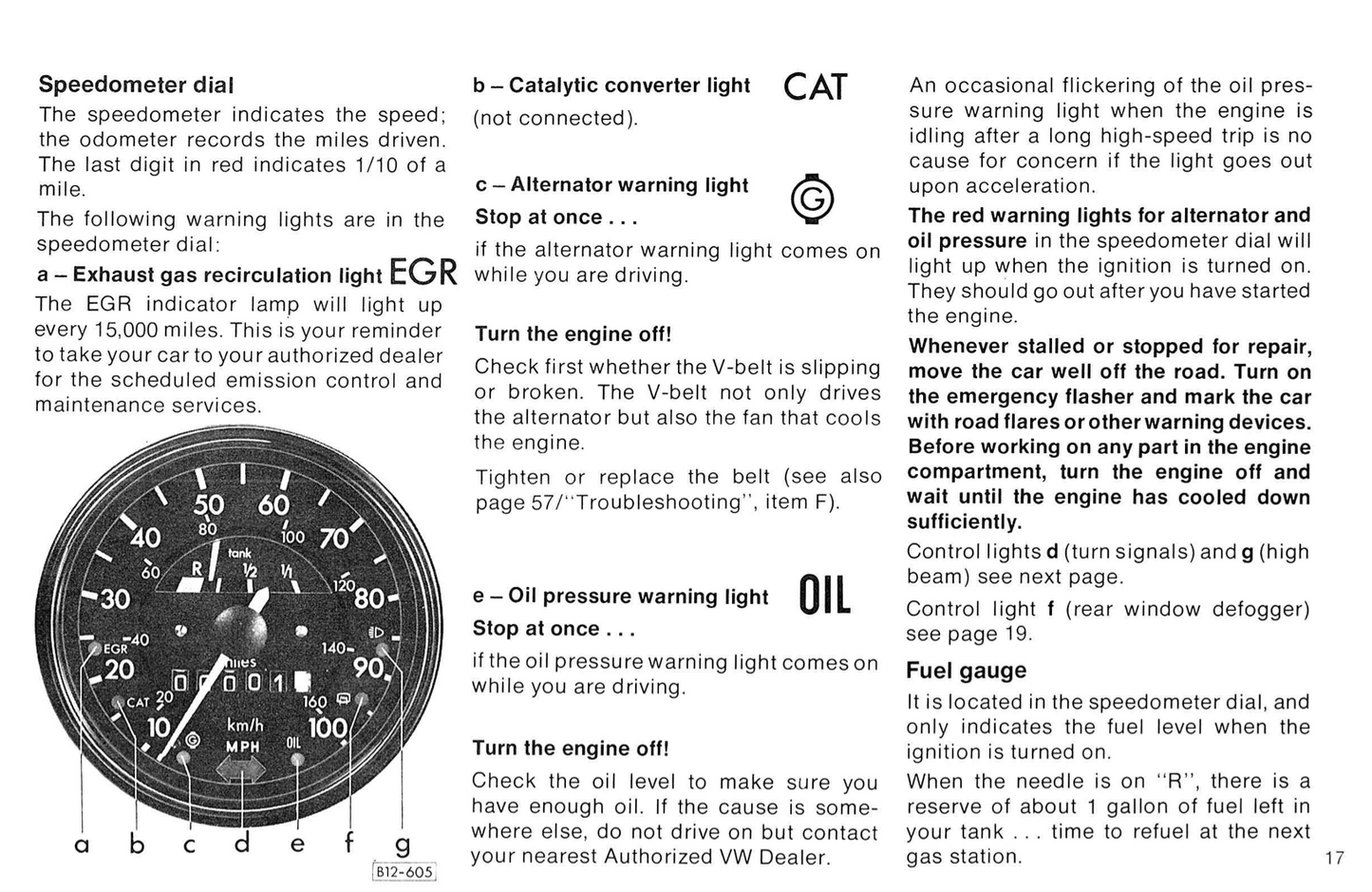 1978 Volkswagen Beetle Owner's Manual | English