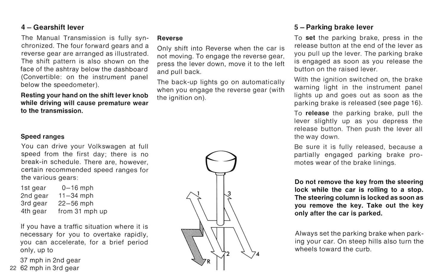 1978 Volkswagen Beetle Owner's Manual | English