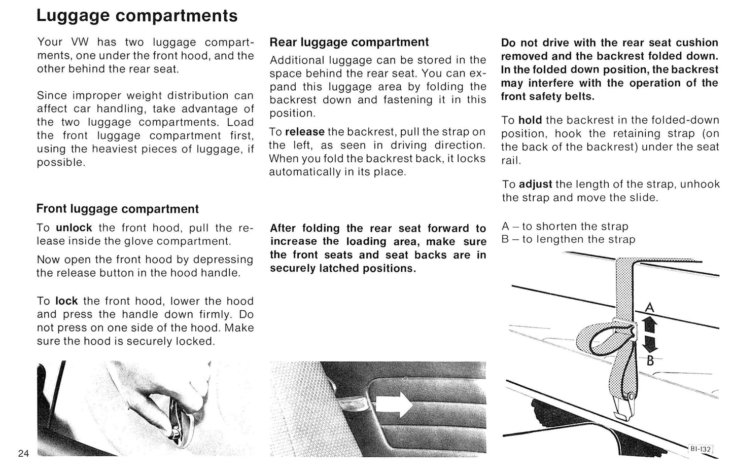 1978 Volkswagen Beetle Owner's Manual | English