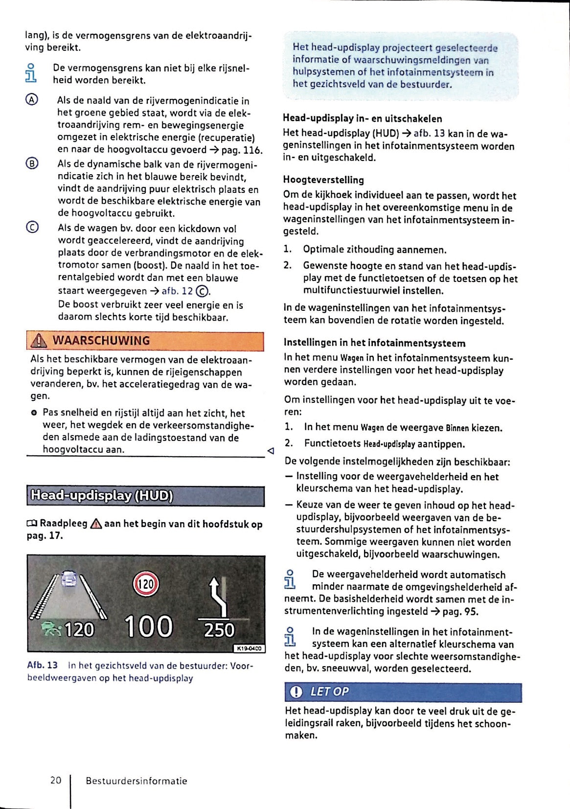 2020 Volkswagen Golf eHybrid / Golf GTE Gebruikershandleiding | Nederlands