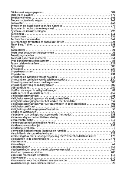 2020-2021 Volkswagen Polo Owner's Manual | Dutch