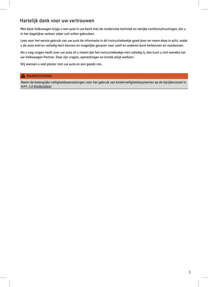 2023-2024 Volkswagen Touareg Owner's Manual | Dutch