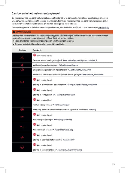 2023-2024 Volkswagen Touareg Owner's Manual | Dutch