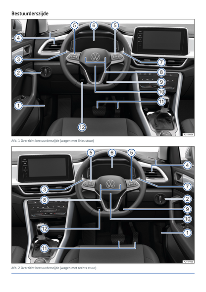 2022 Volkswagen T-Roc Owner's Manual | Dutch