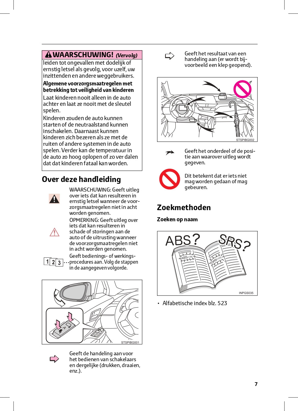 2022-2023 Toyota C-HR Hybrid/C-HR Owner's Manual | Dutch