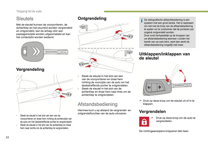 2018-2022 Citroën C1 Owner's Manual | Dutch