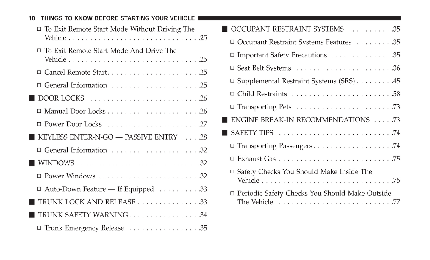 2017 Dodge Challenger SRT/Challenger Hellcat Owner's Manual | English