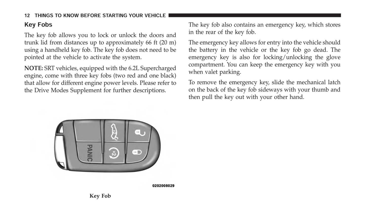 2017 Dodge Challenger SRT/Challenger Hellcat Owner's Manual | English