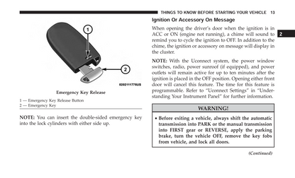 2017 Dodge Challenger SRT/Challenger Hellcat Owner's Manual | English