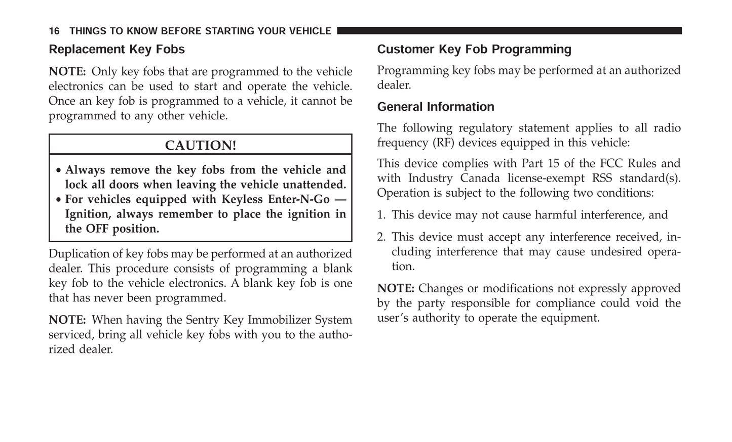 2017 Dodge Challenger SRT/Challenger Hellcat Owner's Manual | English