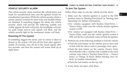 2017 Dodge Challenger SRT/Challenger Hellcat Owner's Manual | English