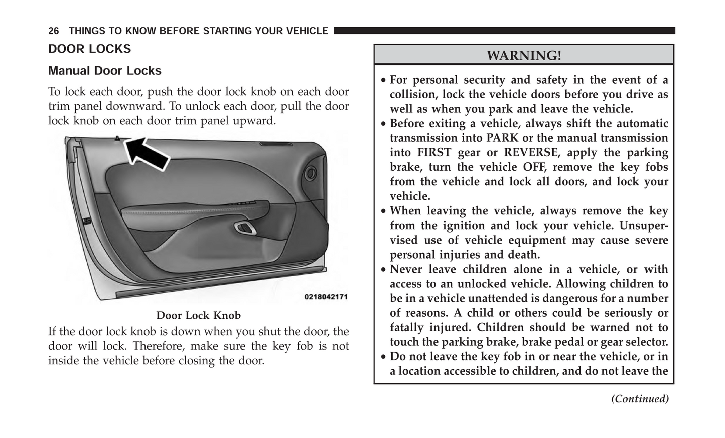 2017 Dodge Challenger SRT/Challenger Hellcat Owner's Manual | English