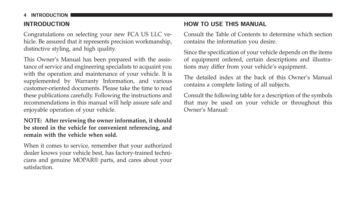 2017 Dodge Challenger SRT/Challenger Hellcat Owner's Manual | English