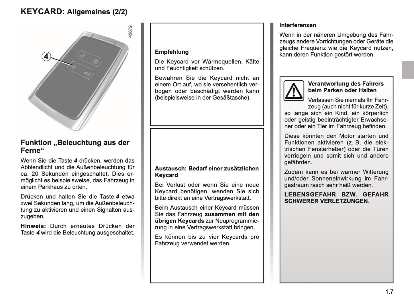 2019-2020 Renault Captur Owner's Manual | German