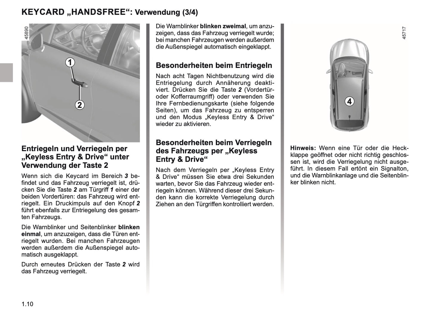 2019-2020 Renault Captur Owner's Manual | German