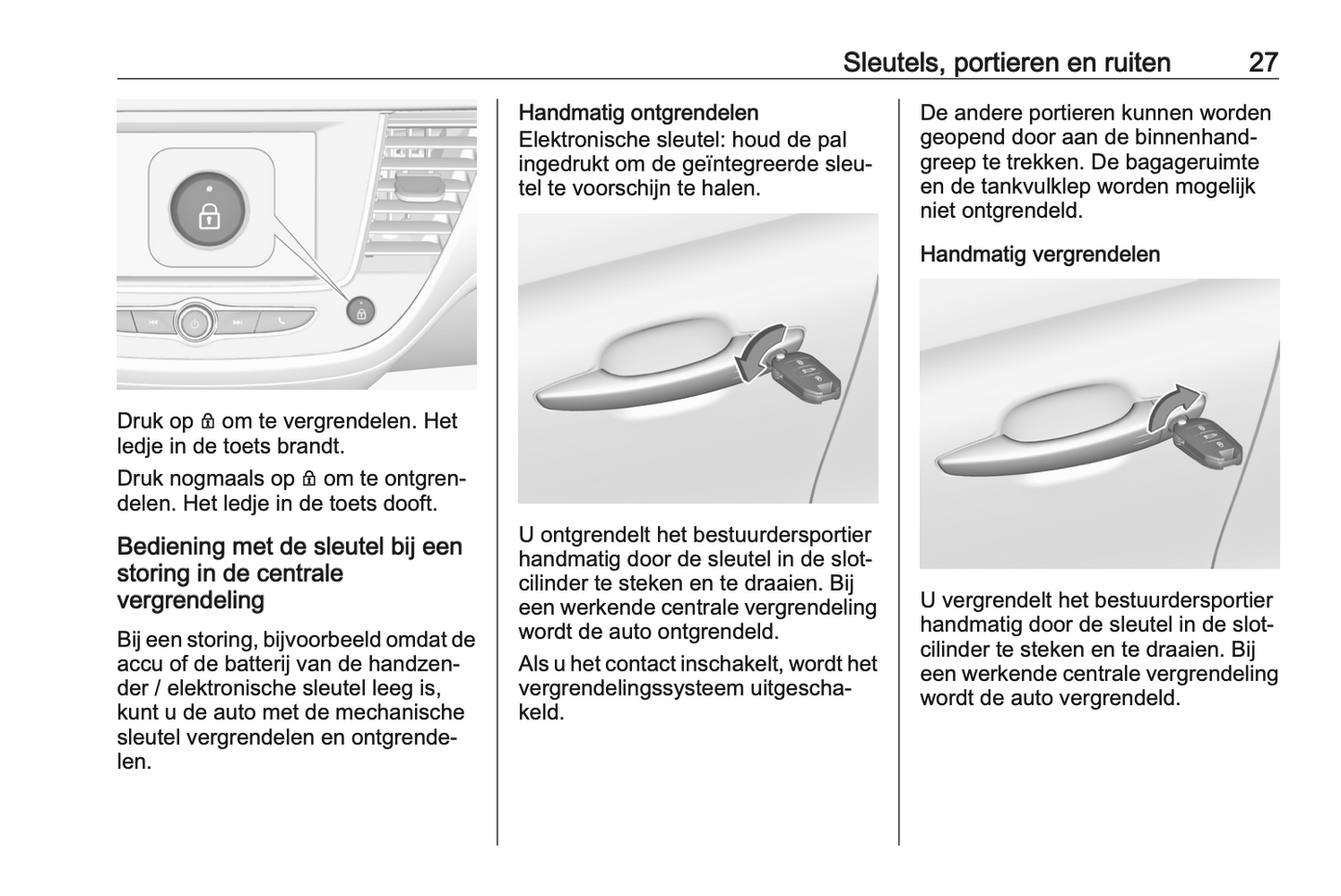 2020-2022 Opel Crossland Bedienungsanleitung | Niederländisch