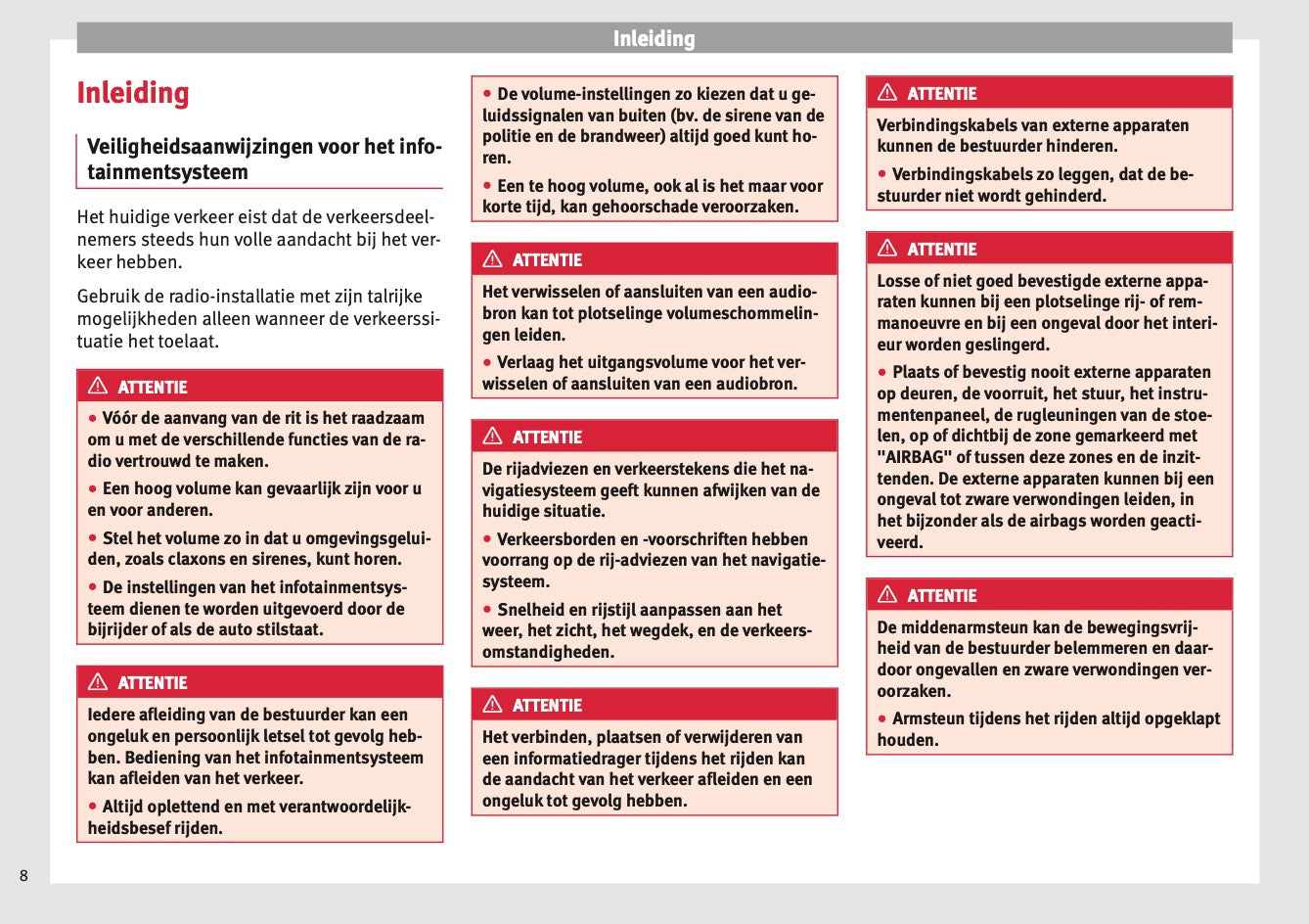 Seat Media System Plus Navi System Navi System Plus 2017 | Dutch