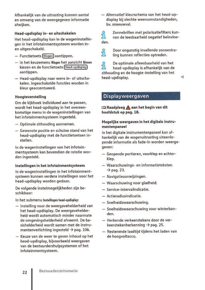 2020-2023 Volkswagen ID.3 Owner's Manual | Dutch