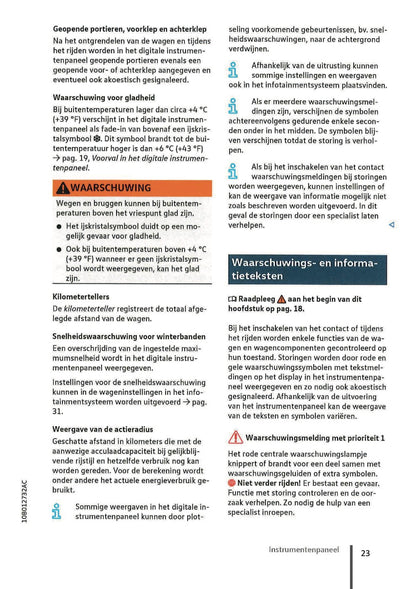 2020-2023 Volkswagen ID.3 Owner's Manual | Dutch