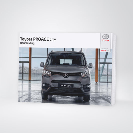 2021-2024 Toyota Proace City/Proace City Verso/Proace City Electric/Proace City Verso Electric Owner's Manual | Dutch