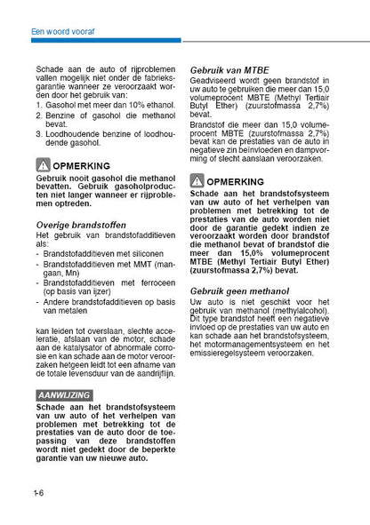 2020 Hyundai i10 Owner's Manual | Dutch