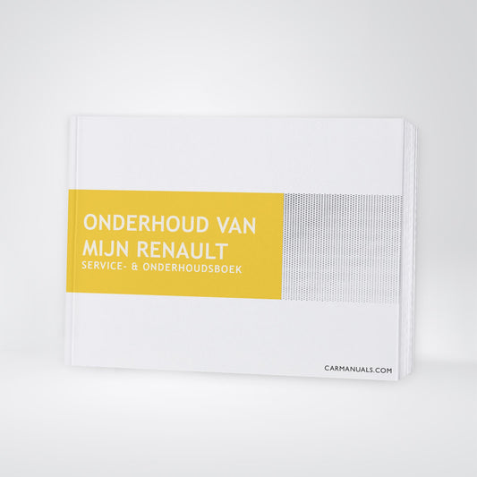 Renault Maintenance Book | Dutch