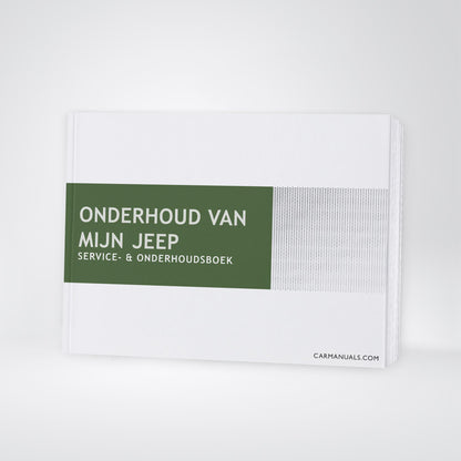 Jeep Maintenance Book | Dutch