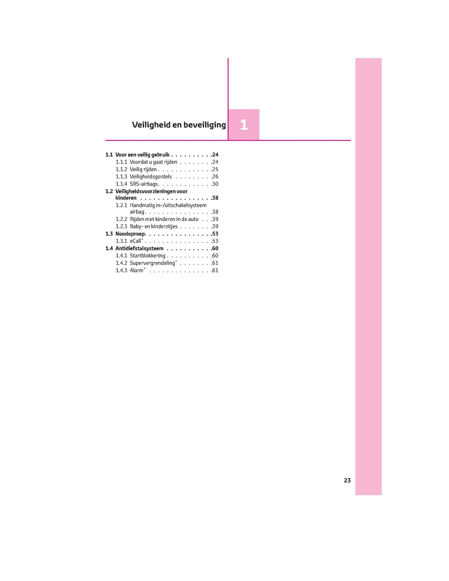 2022 Toyota bZ4X Owner's Manual | Dutch